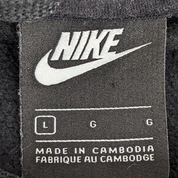 Nike Hoodie with Front Pockets - Like New Condition Large - Picture 6 of 8